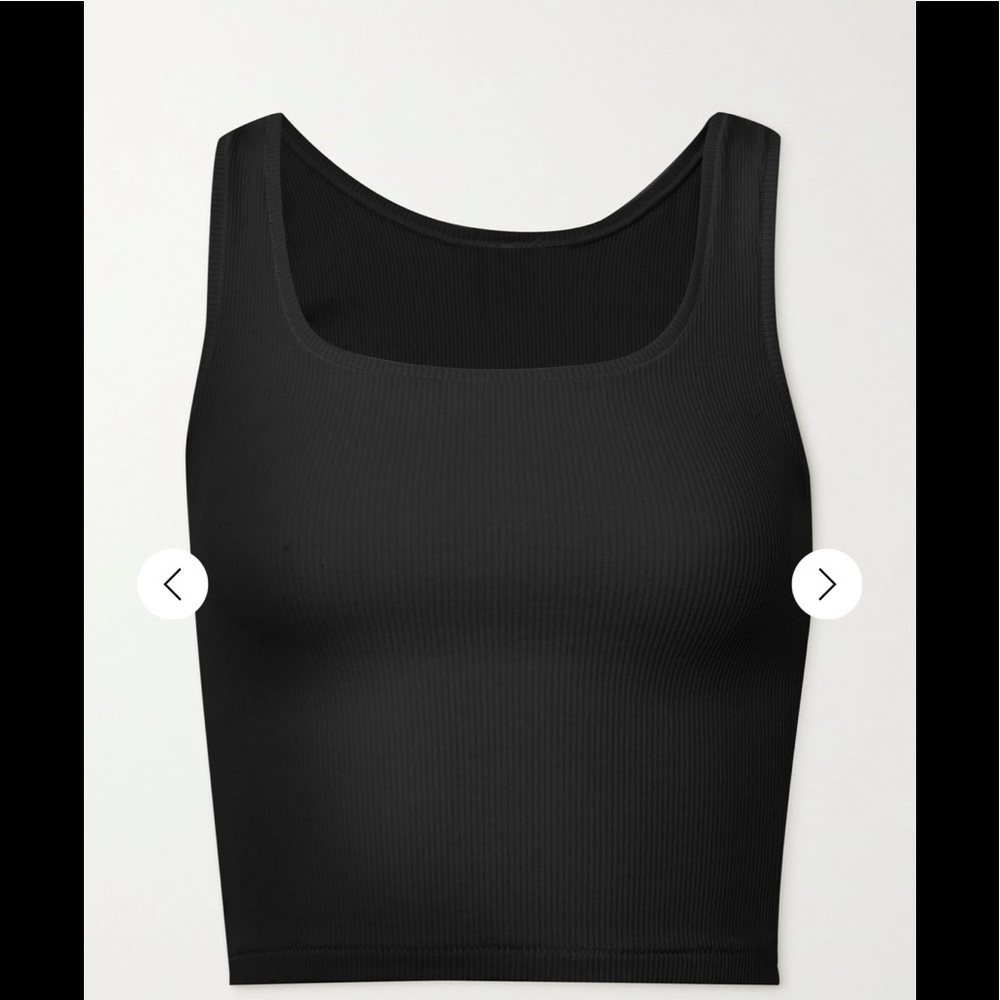SKIMS COTTON JERSEY TANK | SOOT